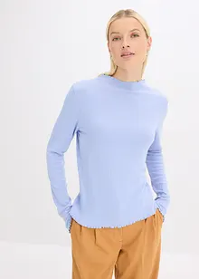 Maglia aderente a costine, bonprix