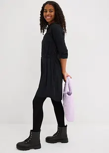 Abito chemisier in viscosa fluente, bonprix