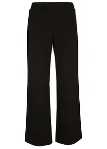 Pantaloni a palazzo  in misto viscosa con elastico in vita, bonprix