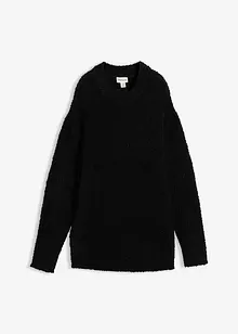 Maglione oversize in filato morbido, bonprix