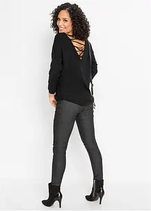 Maglione  in filato fine misto viscosa, bonprix