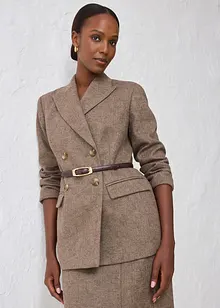 Cintura bassa in pelle, bonprix