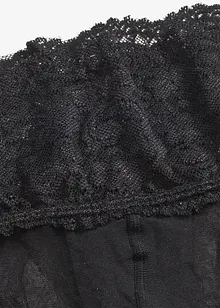 Collant velati con cinturino in pizzo, 15 DEN, bonprix