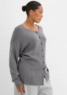 Cardigan sfiancato in misto viscosa, bonprix