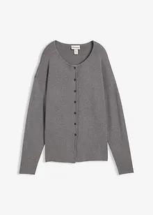 Cardigan sfiancato in misto viscosa, bonprix