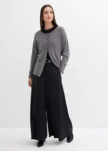 Cardigan sfiancato in misto viscosa, bonprix