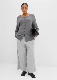 Cardigan sfiancato in misto viscosa, bonprix