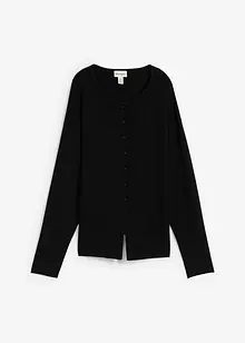 Cardigan sfiancato in misto viscosa, bonprix