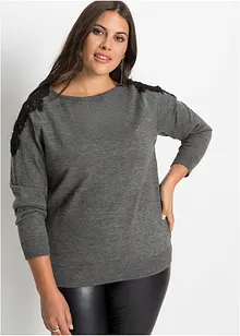Maglione in filato fine, bonprix