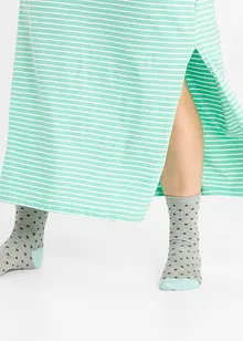 Camicia da notte lunga in puro cotone, bonprix