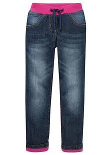 Jeans termici comodi con fodera in pile, bonprix