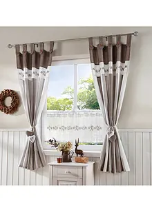 Tenda con fantasia a righe in cotone biologico (pacco da 1), bonprix