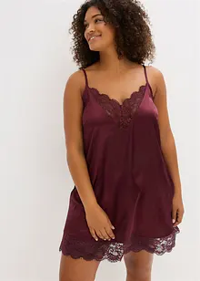 Sottoveste in satin con effetto lucido, bonprix