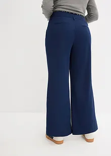 Pantaloni svasati, a vita alta, bonprix