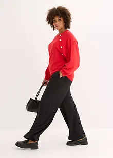 Maglione in filato fine misto viscosa, bonprix