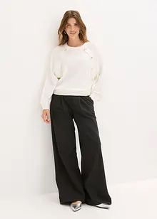 Maglione in filato fine misto viscosa, bonprix