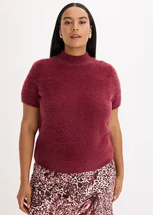 Maglione in filato effetto piuma, bonprix