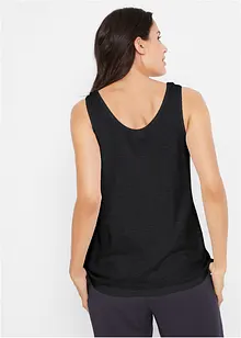 Top di cotone con nodi, bonprix