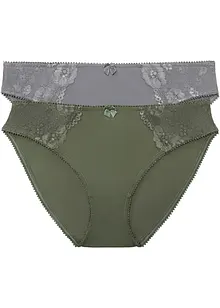 Slip con pizzo delicato (pacco da 2), bonprix