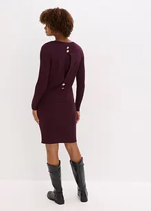 Abito in maglia e sottogiacca (set 2 pezzi), bonprix