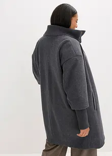 Cappotto corto in simil lana, bonprix