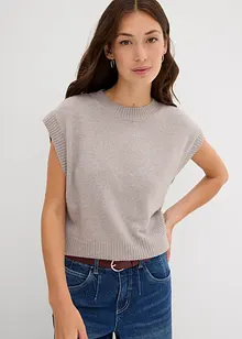 Gilet in maglia oversize, bonprix