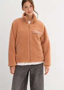 Giacca in pile teddy, bonprix