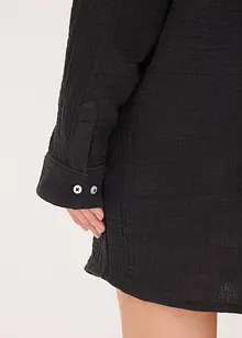 Camicia da notte loungewear oversize in mussola, bonprix