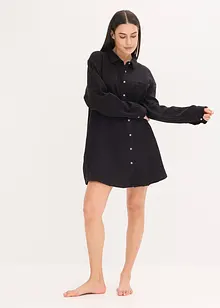 Camicia da notte loungewear oversize in mussola, bonprix