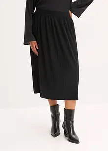 Gonna fluente in jersey misto viscosa, bonprix