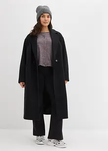 Pantaloni a zampa elasticizzati in cotone biologico, bonprix