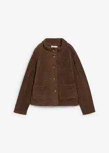 Giacca in pile teddy, bonprix