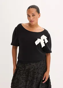 Maglione con fiocchi, bonprix