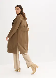 Cappotto morbido con maniche staccabili, bonprix