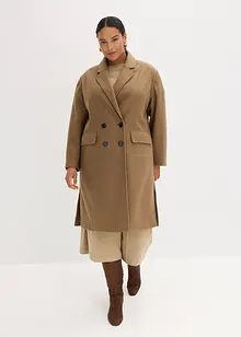 Cappotto morbido con maniche staccabili, bonprix