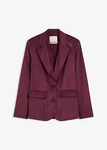 Blazer in similpelle scamosciata, bonprix