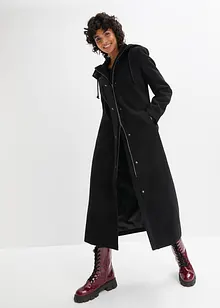 Cappotto lungo in simil lana, bonprix