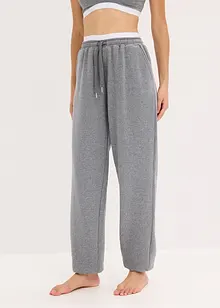 Pantaloni loungewear in felpa con tasche, bonprix