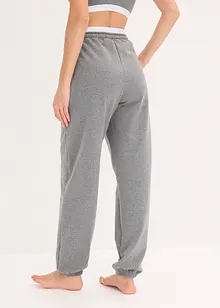 Pantaloni loungewear in felpa con tasche, bonprix