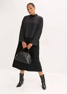 Blusa in satin fluente, bonprix