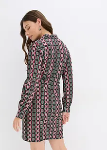 Abito a portafoglio in jersey strutturato, bonprix