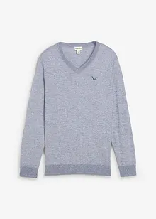 Maglione in filato fine con cotone, bonprix