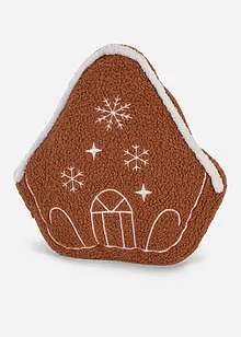 Cuscino arredo a forma di casetta di pan di zenzero, bonprix