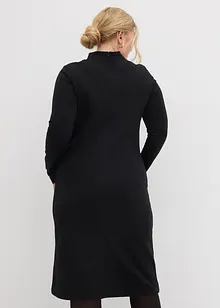 Abito in punto di Roma con colletto dritto, bonprix