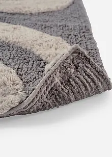 Tappeto da bagno con motivo semicircolare, bonprix