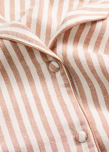 Pigiama in flanella con sacchetto, bonprix