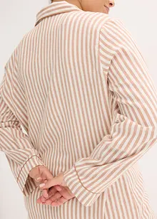 Pigiama in flanella con sacchetto, bonprix