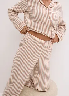 Pigiama in flanella con sacchetto, bonprix