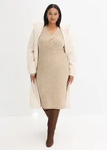 Abito in maglia misto lana, bonprix