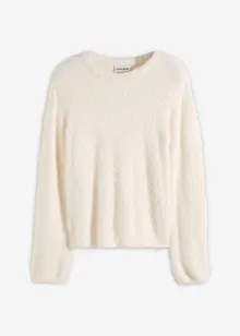 Maglione effetto peluche, bonprix